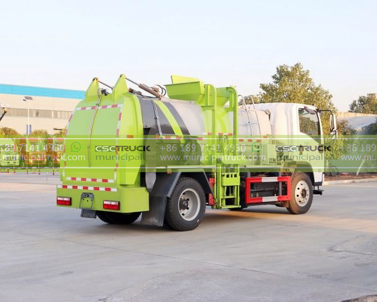 SHACMAN Mobile Food Collection Truck Side SHACMAN Mobile Food Collection Truck Side