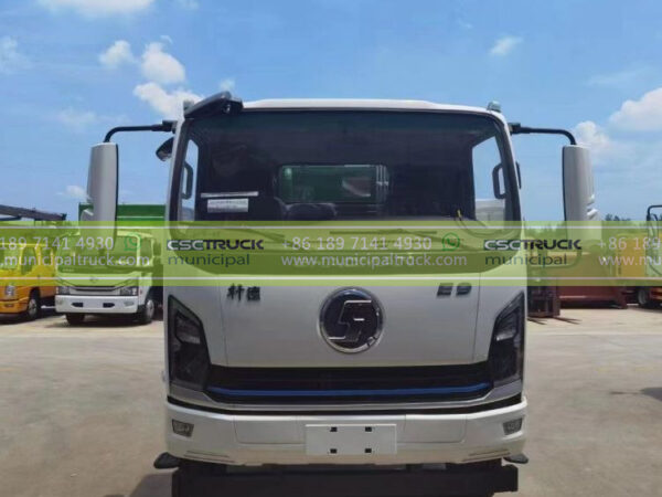 SHACMAN Electric Side Loader Truck Head