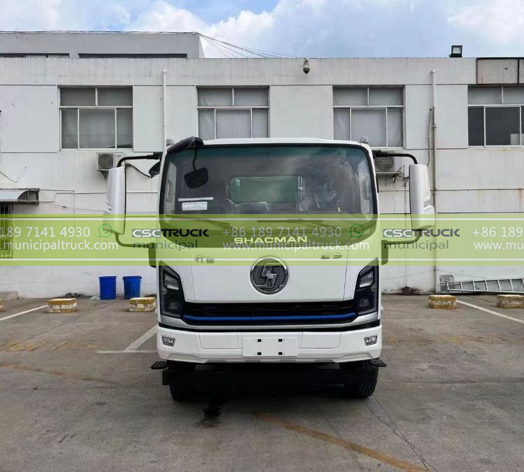 SHACMAN Electric Side Loader Truck Head SHACMAN Electric Side Loader Truck Head