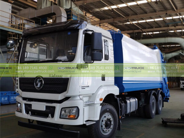 SHACMAN 18CBM Waste Compactor Truck Head Left