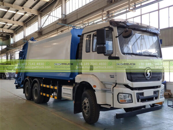 SHACMAN 18CBM Waste Compactor Truck Head Right