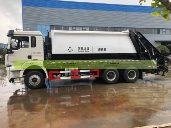 SHACMAN Garbage Compactor Vehicle Body