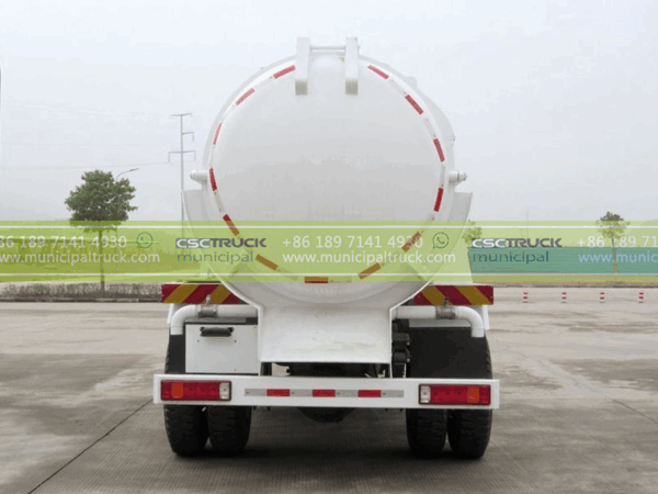 SINOTRUK 10CBM Food Waste Collection Truck Back