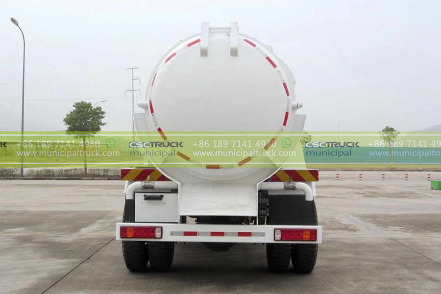 SINOTRUK 10CBM Food Waste Collection Truck Back SINOTRUK 10CBM Food Waste Collection Truck Back