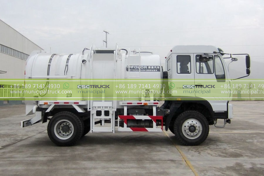 SINOTRUK 10CBM Food Waste Collection Truck Body SINOTRUK 10CBM Food Waste Collection Truck Body