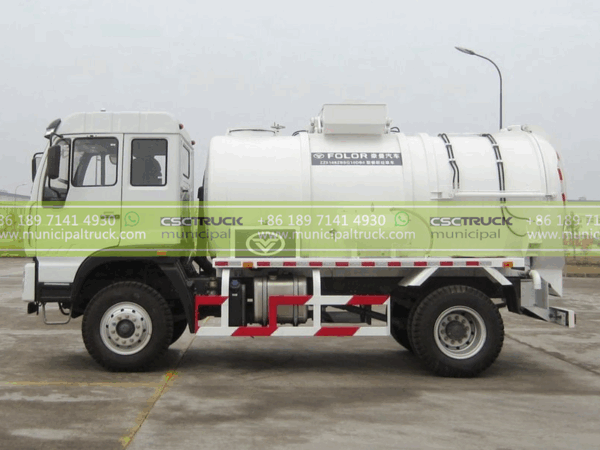 SINOTRUK 10CBM Food Waste Collection Truck Container