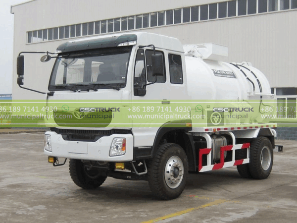 SINOTRUK 10CBM Food Waste Collection Truck Side