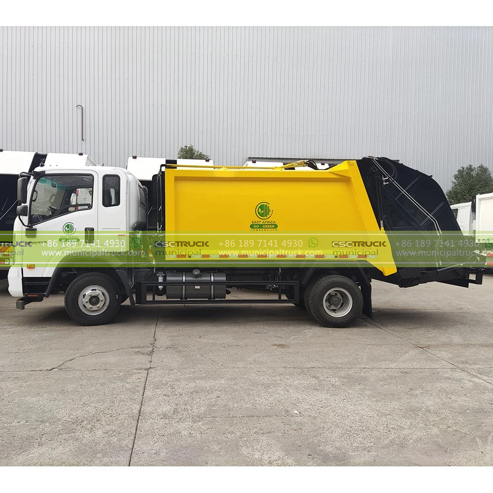 SINOTRUK 10CBM Rear Loader Waste Truck Body SINOTRUK 10CBM Rear Loader Waste Truck Body