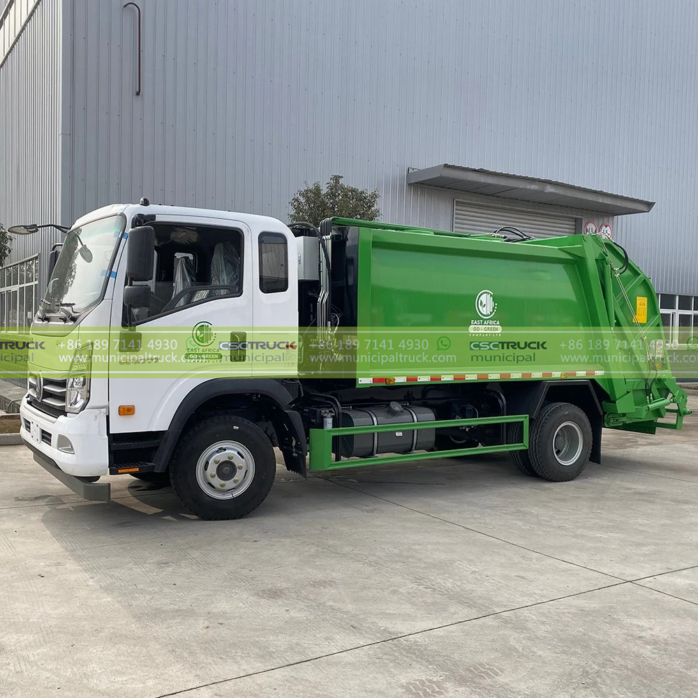 SINOTRUK 10CBM Rear Loader Waste Truck Container SINOTRUK 10CBM Rear Loader Waste Truck Container