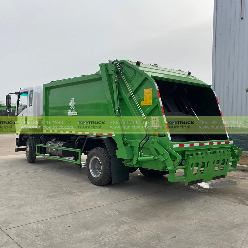 SINOTRUK 10CBM Rear Loader Waste Truck Green Loader SINOTRUK 10CBM Rear Loader Waste Truck Green Loader