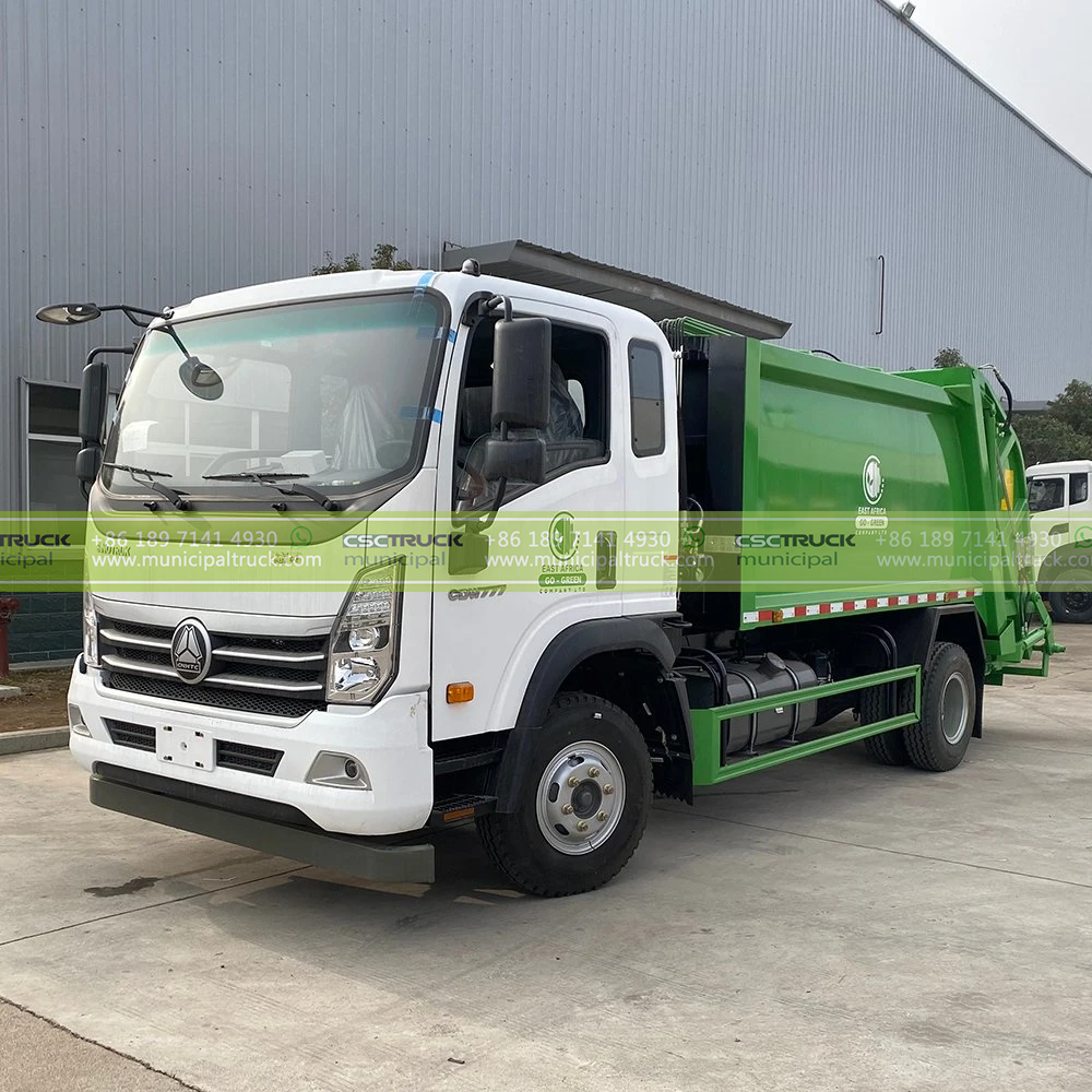 SINOTRUK 10CBM Rear Loader Waste Truck Head SINOTRUK 10CBM Rear Loader Waste Truck Head
