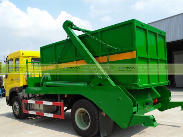 SINOTRUK 10CBM Skip Loader Garbage Truck Back