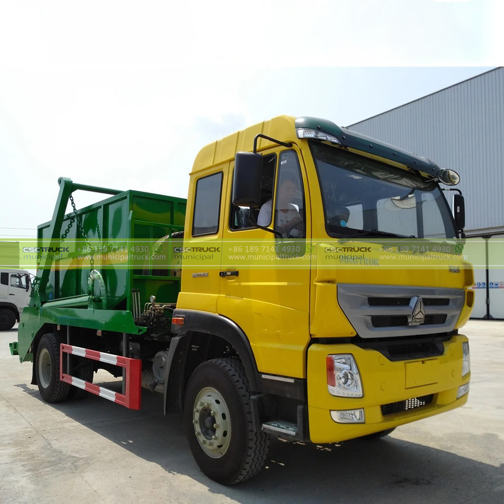 SINOTRUK 10CBM Skip Loader Garbage Truck SINOTRUK 10CBM Skip Loader Garbage Truck