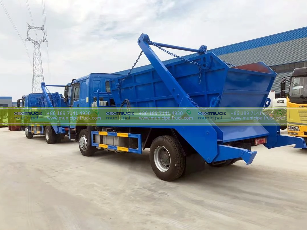 SINOTRUK 12CBM Skip Loader Garbage Truck Back SINOTRUK 12CBM Skip Loader Garbage Truck Back