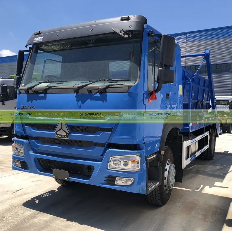 SINOTRUK 12CBM Skip Loader Garbage Truck Head Front SINOTRUK 12CBM Skip Loader Garbage Truck Head Front