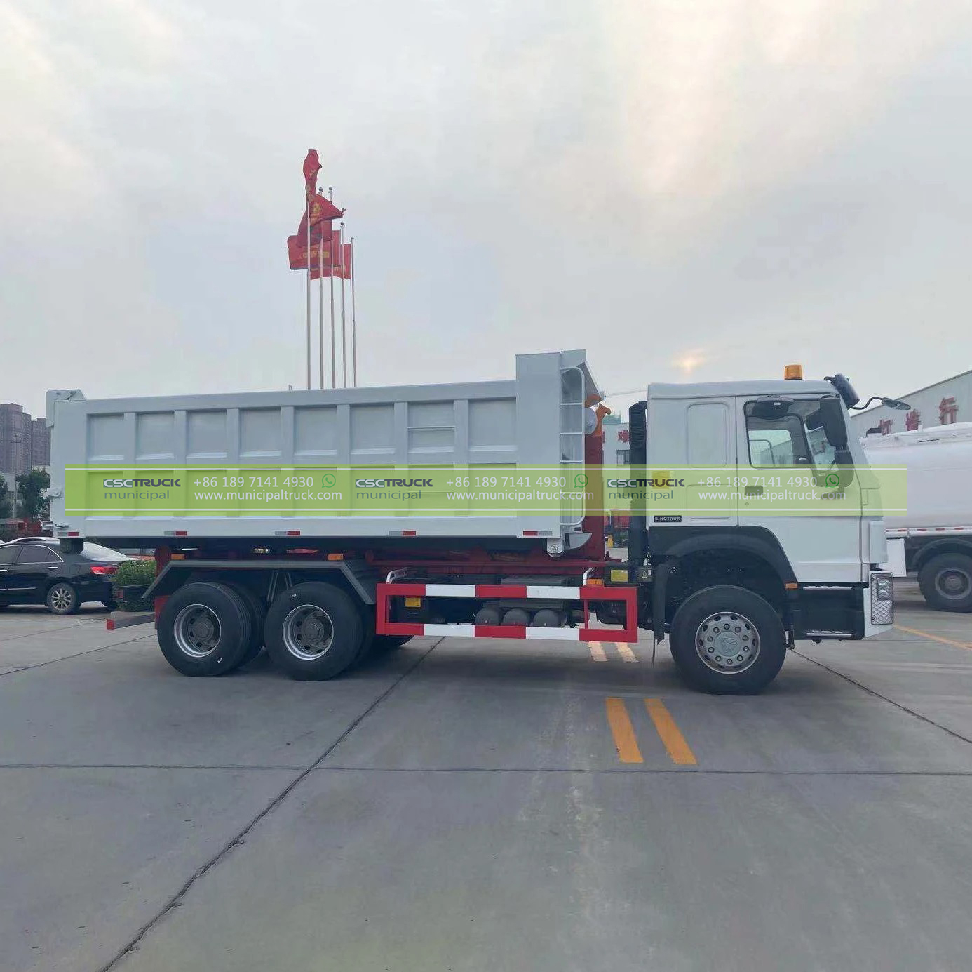 SINOTRUK 16T Hook Loader Garbage Truck Body SINOTRUK 16T Hook Loader Garbage Truck Body