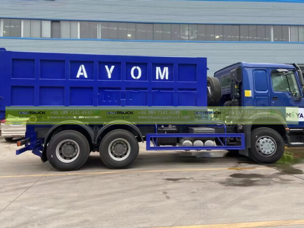 SINOTRUK 18T Hook Lift Garbage Truck Container