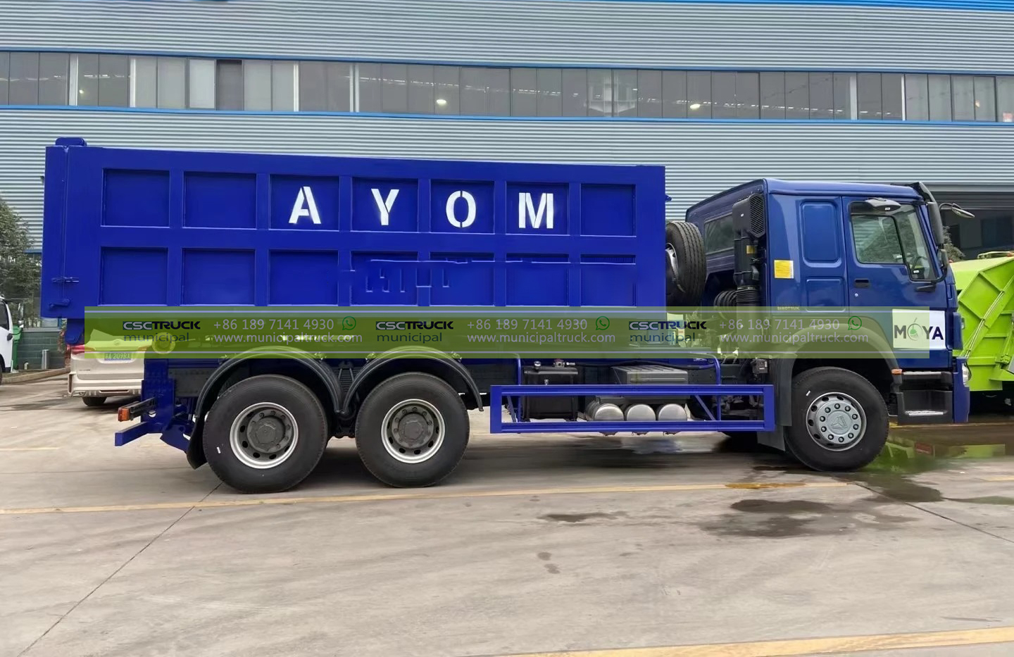 SINOTRUK 18T Hook Lift Garbage Truck Container SINOTRUK 18T Hook Lift Garbage Truck Container