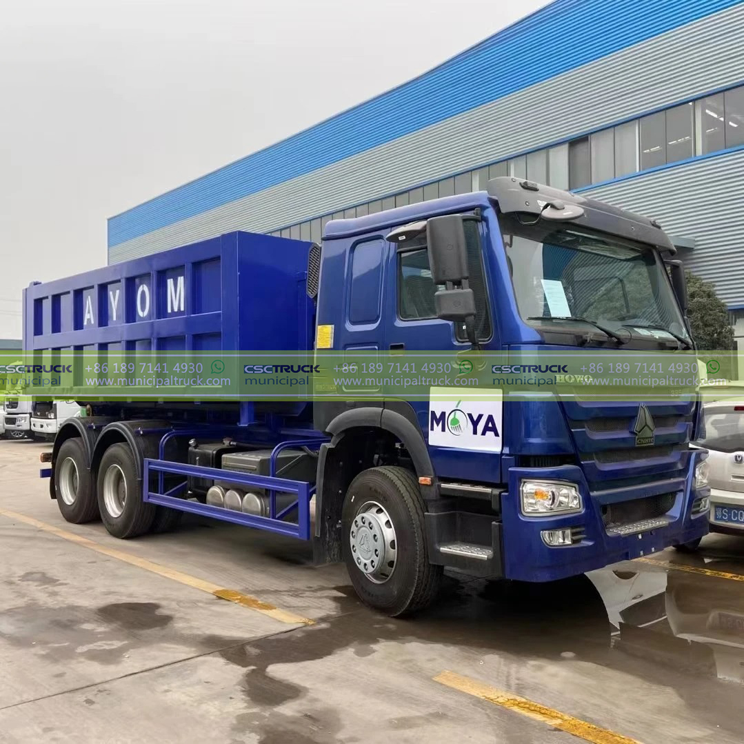 SINOTRUK 18T Hook Lift Garbage Truck SINOTRUK 18T Hook Lift Garbage Truck