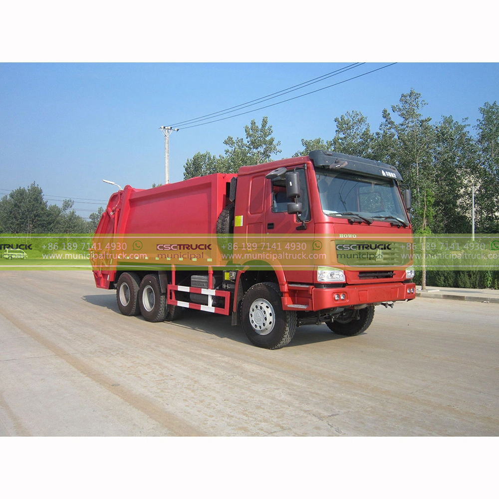 SINOTRUK 20CBM Rear Loader Refuse Truck Side SINOTRUK 20CBM Rear Loader Refuse Truck Side