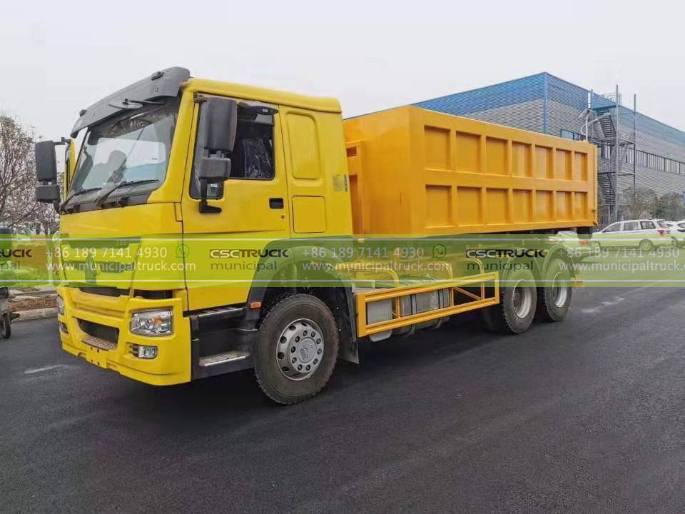 SINOTRUK 20T Hook Loader Garbage Truck SINOTRUK 20T Hook Loader Garbage Truck