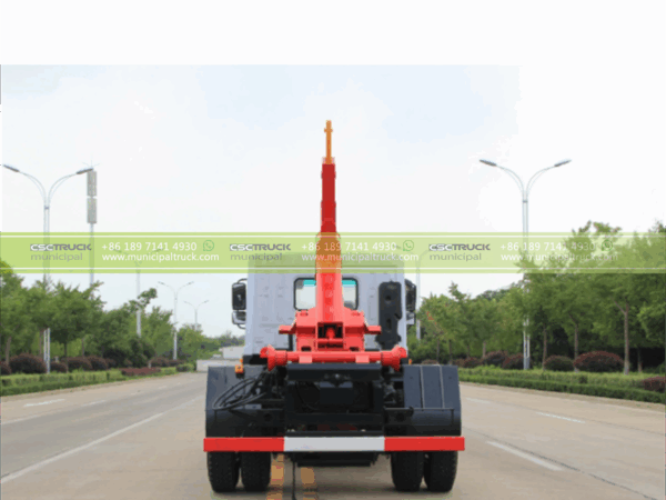 SINOTRUK 4T Roll off Garbage Truck Back Hook