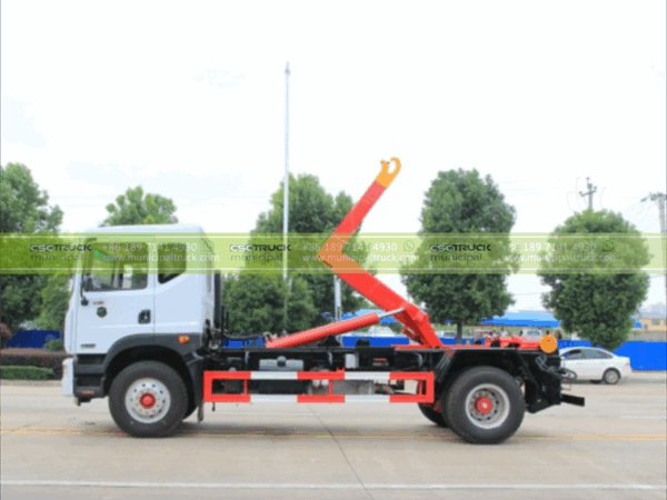 SINOTRUK 4T Roll off Garbage Truck Body