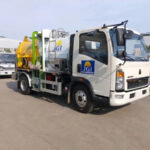 SINOTRUK 5CBM Kitchen Waste Garbage Truck