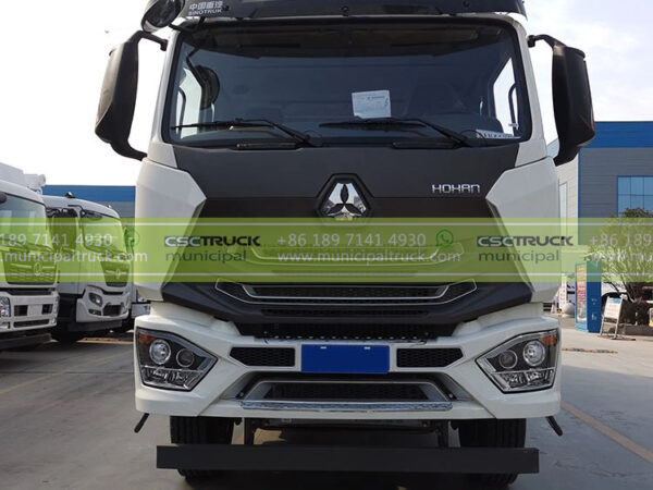 SINOTRUK 16CBM Trash Compactor Truck Head