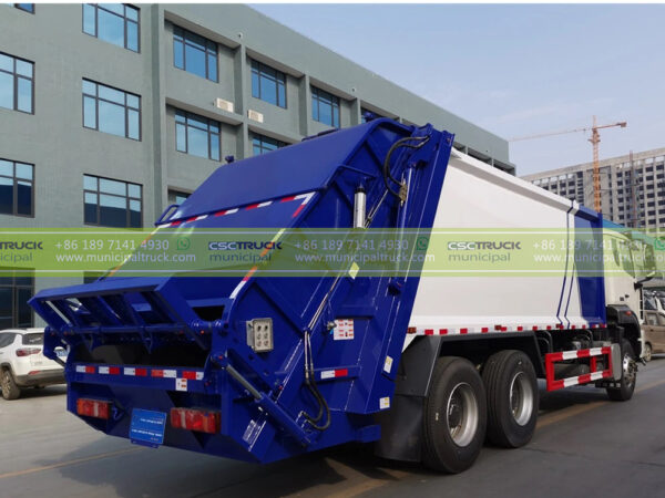SINOTRUK 16CBM Trash Compactor Truck Rear Loader