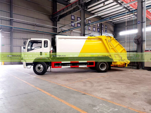 SINOTRUK 12CBM Garbage Compactor Lorry Body