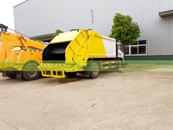 SINOTRUK 12CBM Garbage Compactor Lorry Container