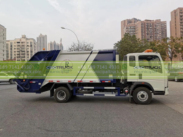 SINOTRUK Rear Loader Container Garbage Truck Container