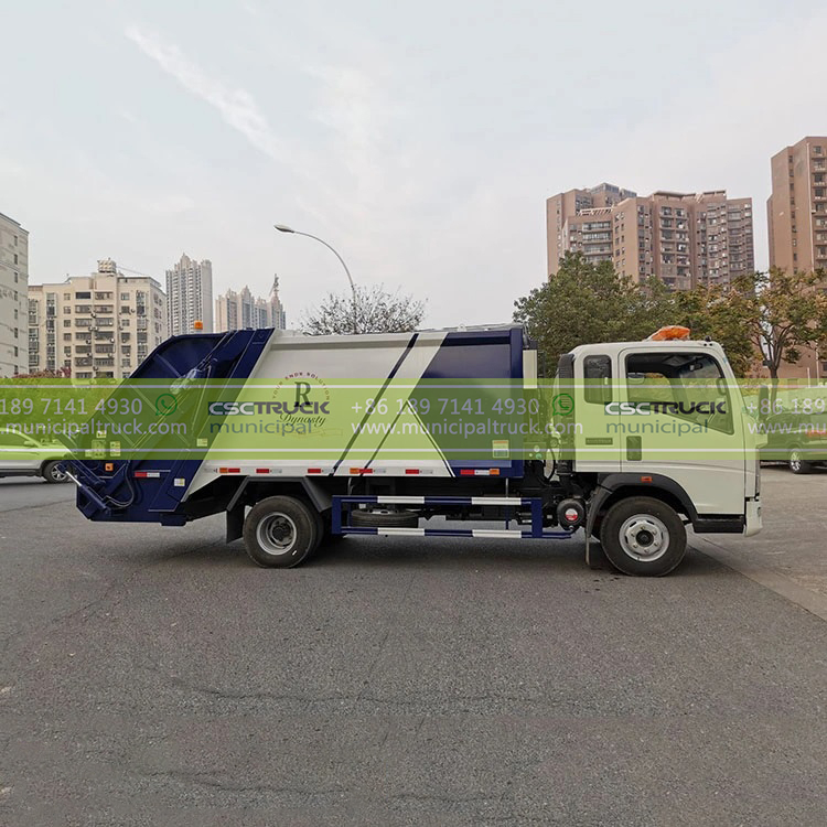 SINOTRUK Rear Loader Container Garbage Truck Container SINOTRUK Rear Loader Container Garbage Truck Container