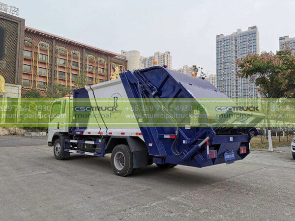 SINOTRUK Rear Loader Container Garbage Truck Loader