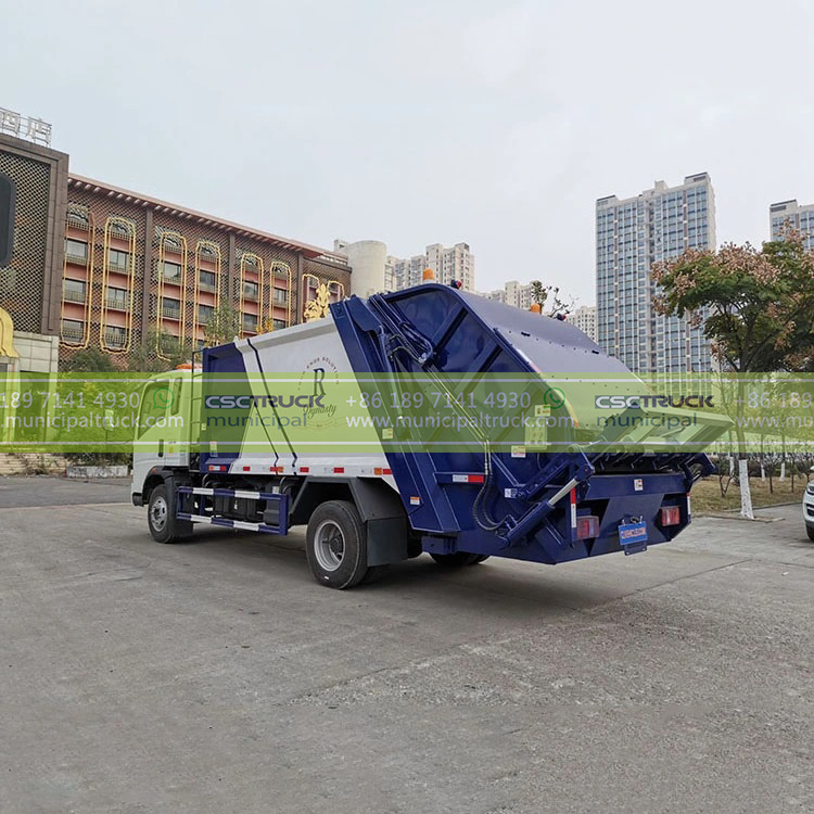 SINOTRUK Rear Loader Container Garbage Truck Loader SINOTRUK Rear Loader Container Garbage Truck Loader