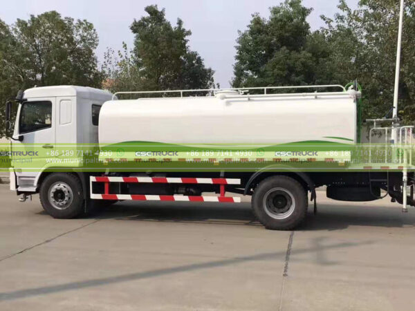Shacman 10 Ton Greening Water Sprinkler Truck Body