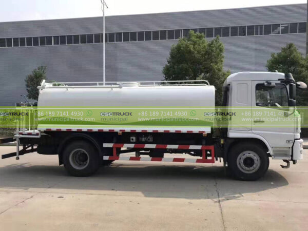 Shacman 10 Ton Greening Water Sprinkler Truck Container