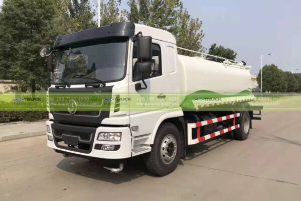 Shacman 10 Ton Greening Water Sprinkler Truck Left