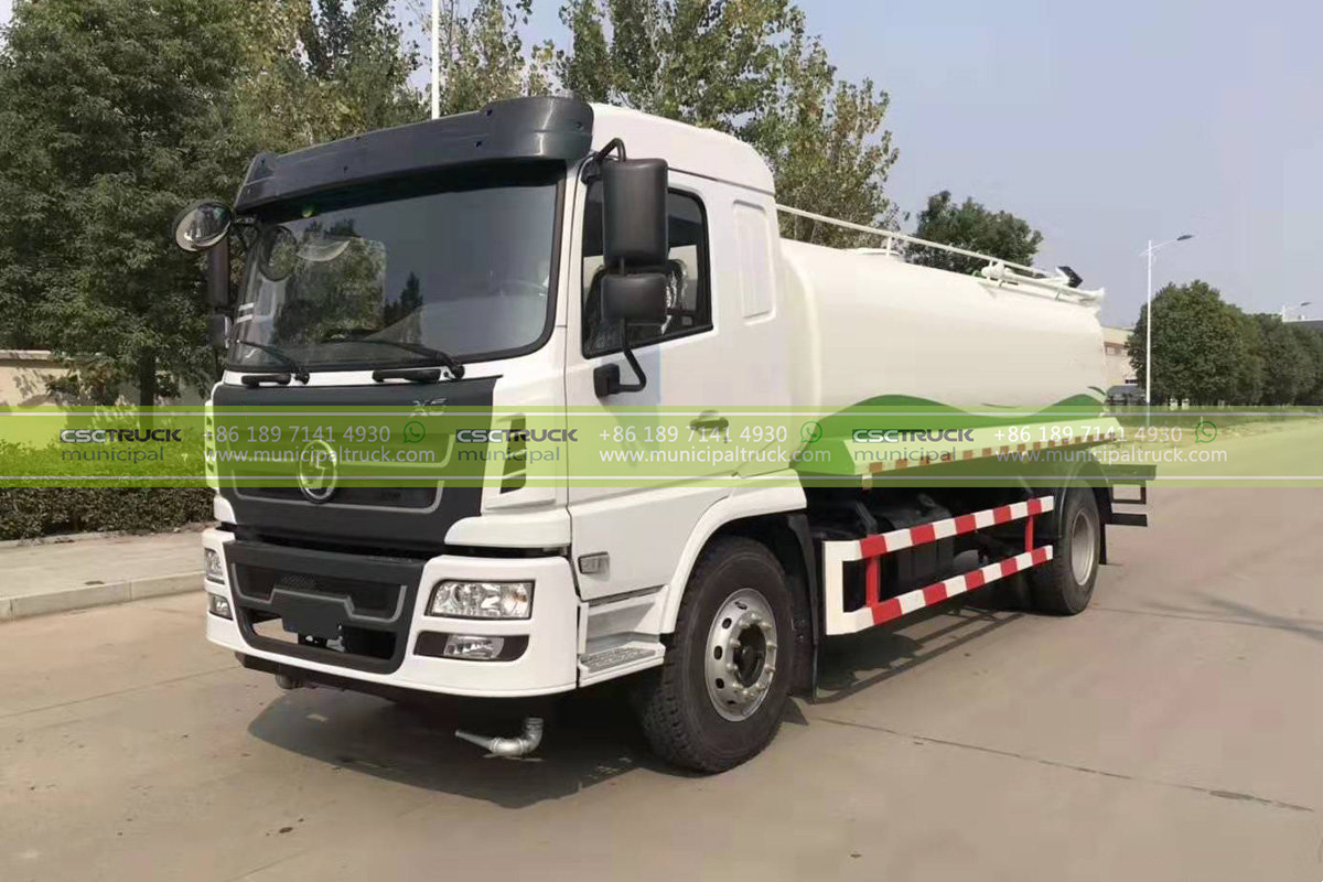 Shacman 10 Ton Greening Water Sprinkler Truck Left Shacman 10 Ton Greening Water Sprinkler Truck Left