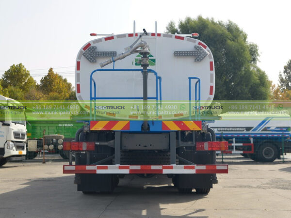 Sinotrek 14 Ton Water Sprinkler Truck Back
