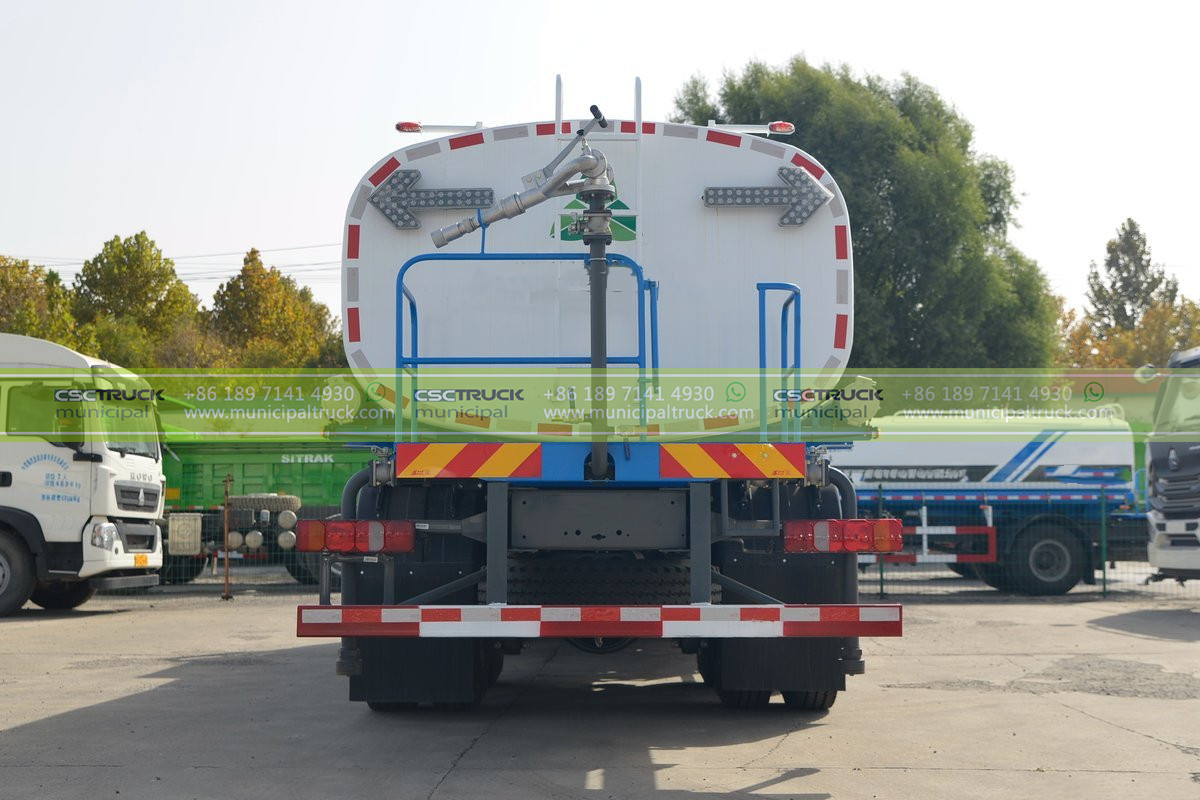 Sinotrek 14 Ton Water Sprinkler Truck Back Sinotrek 14 Ton Water Sprinkler Truck Back