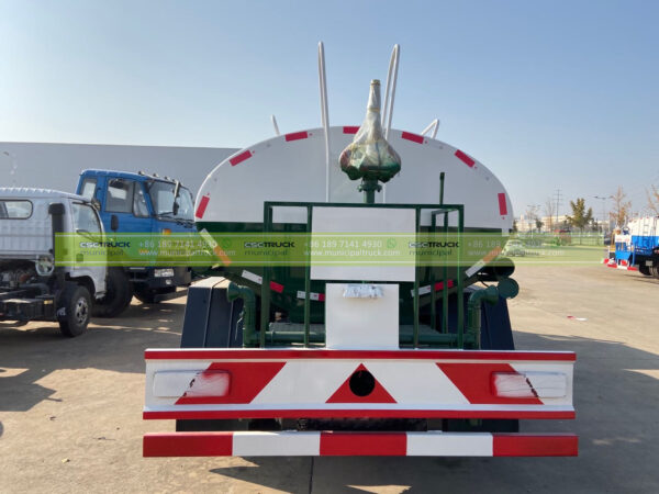 DONGFENG 10CBM Water Tanker Bowser Back