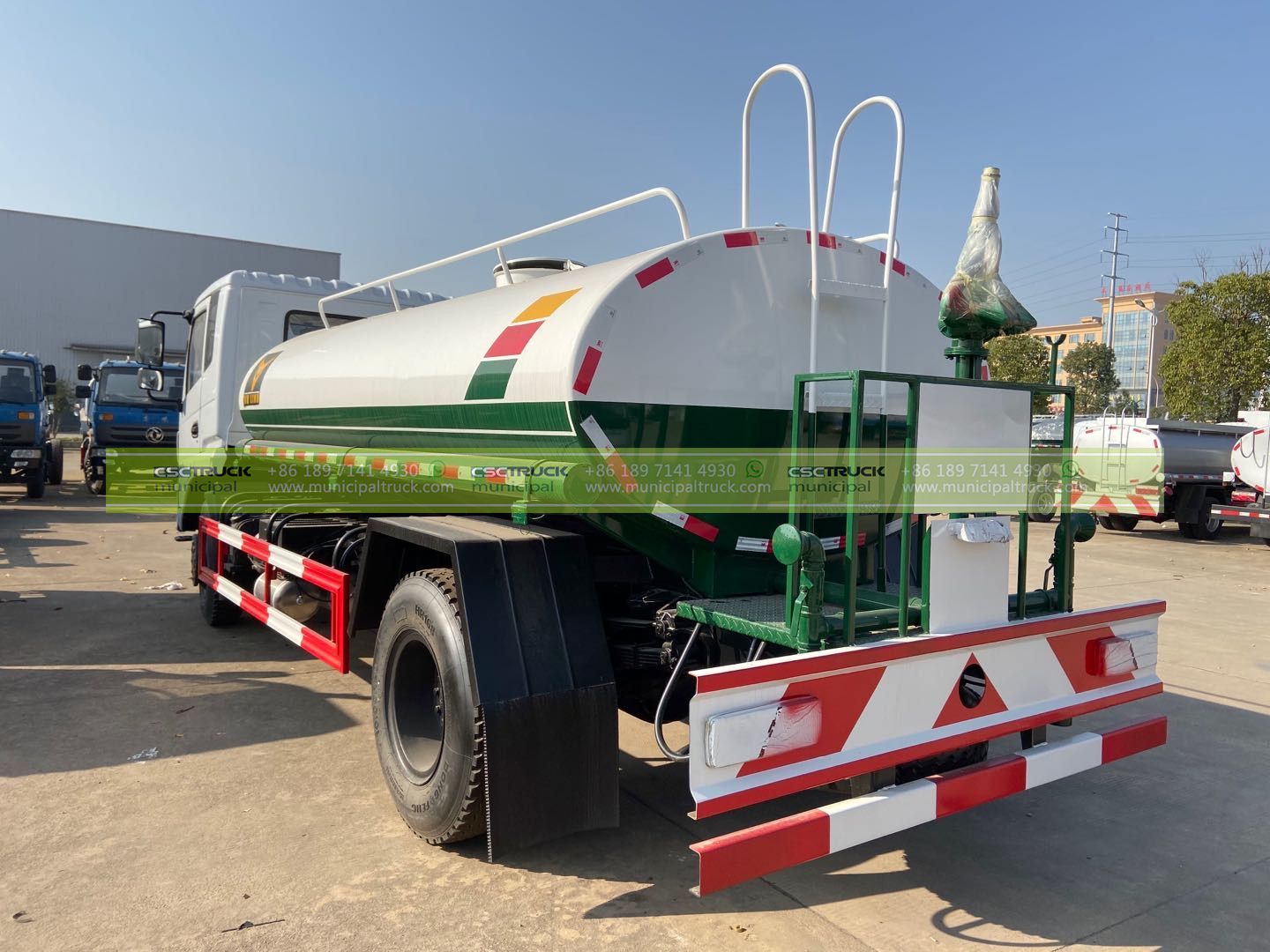 DONGFENG 10CBM Water Tanker Bowser Left Back DONGFENG 10CBM Water Tanker Bowser Left Back