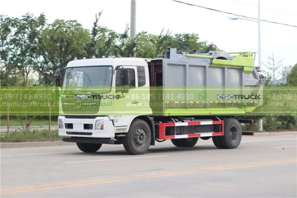 DONGFENG 12CBM Self Loading Garbage Dump Truck