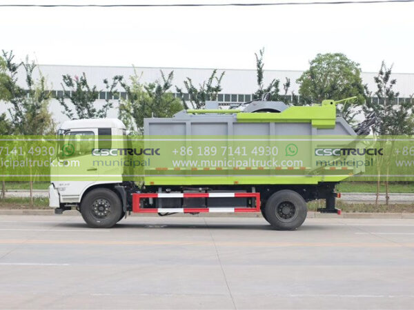 DONGFENG 12CBM Self Loading Garbage Dump Truck Body