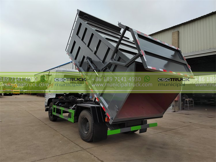 DONGFENG 14CBM Sealed Garbage Dump Truck Back DONGFENG 14CBM Sealed Garbage Dump Truck Back