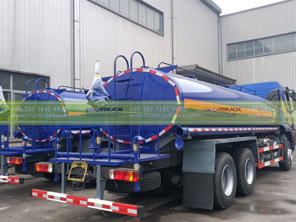 DONGFENG 18CBM Water Sprinkler Truck Back Details