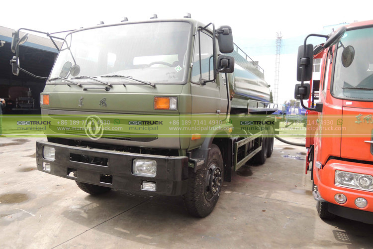 DONGFENG 20CBM Septic Suction Truck Team DONGFENG 20CBM Septic Suction Truck Team