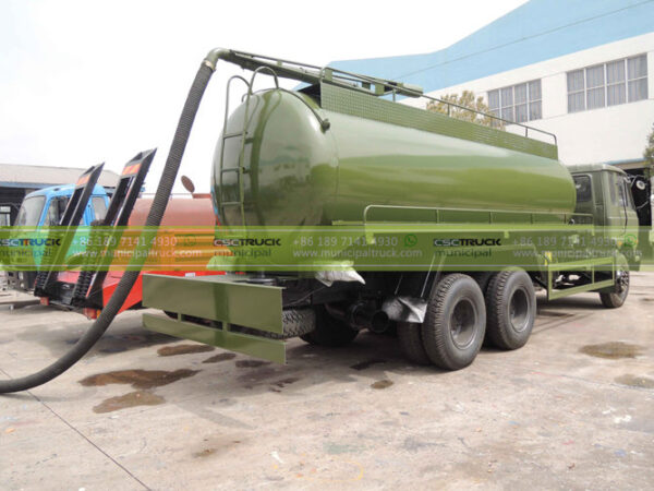 DONGFENG 20CBM Septic Suction Truck Vacuum Tube